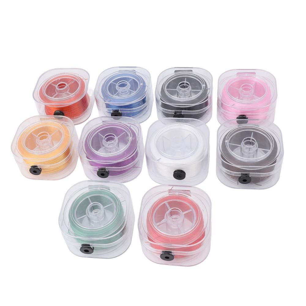 10Pcs Flat elastic design Flat Elastic String Jewelry Making Cord  Handmade ornament assembly