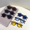 New Trendy Round Frame Sunglasses Retro Women Casual and Versatile Sunscreen Sun Glasses Men Classical Fashion Small Eyeglasses