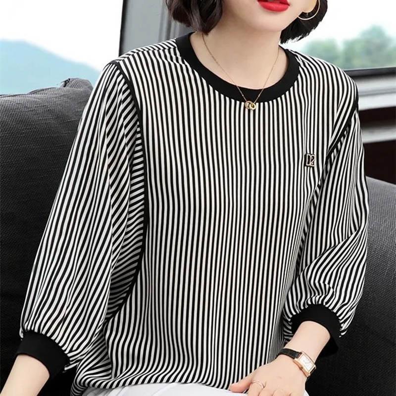Tops Damen Baumwolle Sommer Große Größe T-Shirt Polo Neck Lose Bedruckte Casual Pullover T-Shirt Top
