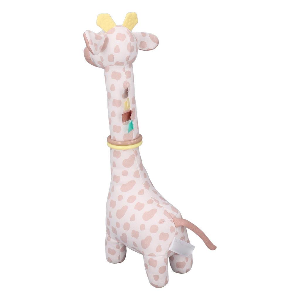 Plush Giraffe Teether Toy Fun Teether Design Cute Infant Plush Stuffed Giraffe Toy for 0?1 Years