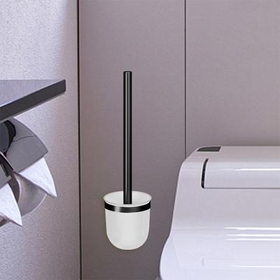 2Pcs Toilet Brush Holder Plastic Compact Size Bathroom Cleaning Tool Storage Organizer Stylish Design Toilet Brush Holder