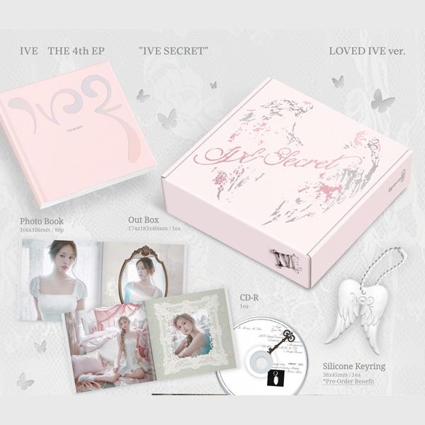 (+butikkgave) IVE - DEN 4. EP-EN [IVE SECRET] (ELSKET IVE ver.)