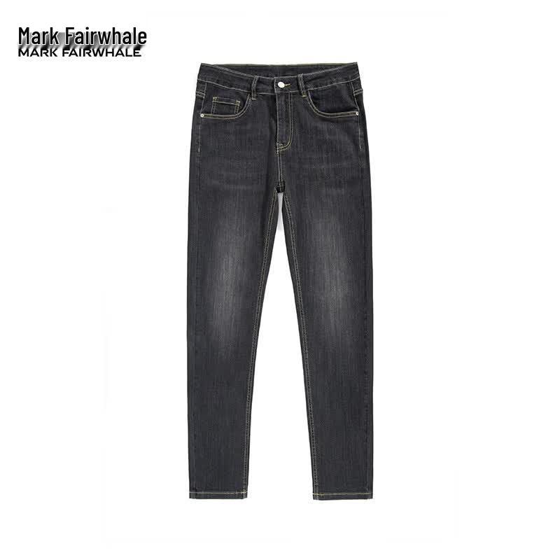MARK FAIRWHALE Men s Loose Fit Straight Leg Jeans 36