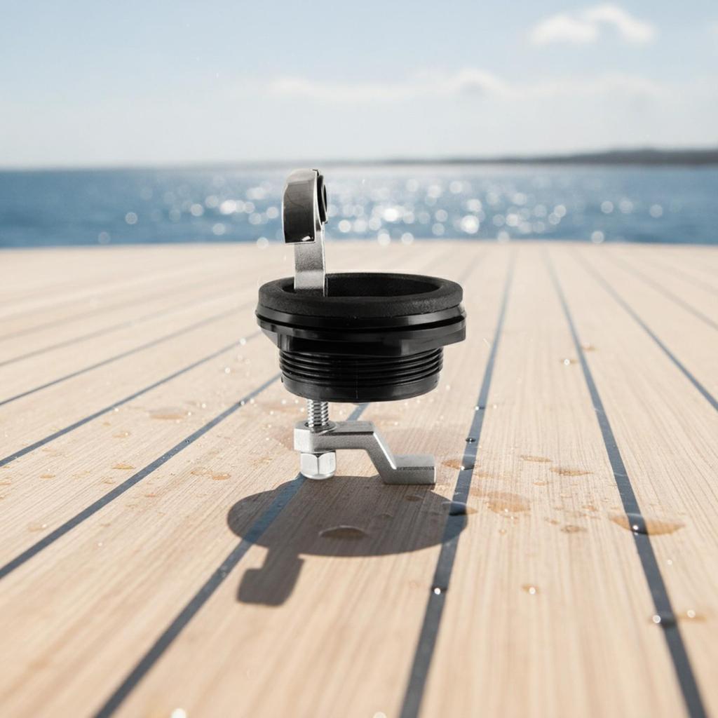 Floor Lock Buckle Easy to Operate Hardware Long-Lasting for Yachts