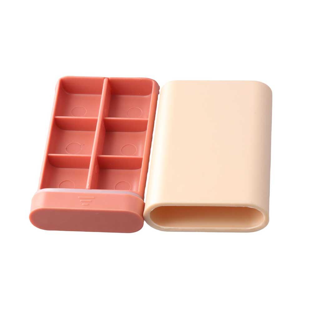 Sealed Travel Tablet Medicine  Kit Pill Splitter Holder Pill Case Dispenser Pill Medicine Box
