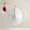 WTEMPO Christmas Decorations Christmas Tree Hanging Pendents with Ropes DIY Desktop Ornaments Christmas Origami Decoration Scene Setting Props