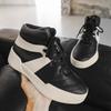 X new autumn platform high-top shoes heightening niche casual platform non-slip shoes sports board shoes
