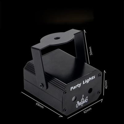 Indoor Stage Lights Intelligent Colorful Lights Home KTV Atmosphere Bungee Flash Projection Lights