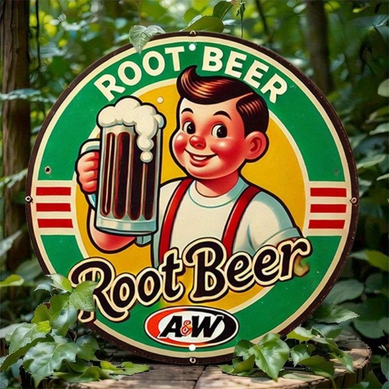 2D Flat Hanging Decorative Metal Sign Hand Painted Art