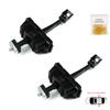 EDP1078-1 2 Pieces Rear Left AND Right Door Catch Hinge Brake Stop Check Strap Limiter for BMW 5 Series E60 E61 2001-2010 4/5-Door 51227176805
