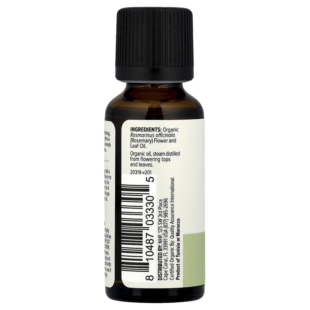 Dr. Mercola, Organic Essential Oil, Rosemary, 30 Ml (1 Fl Oz)