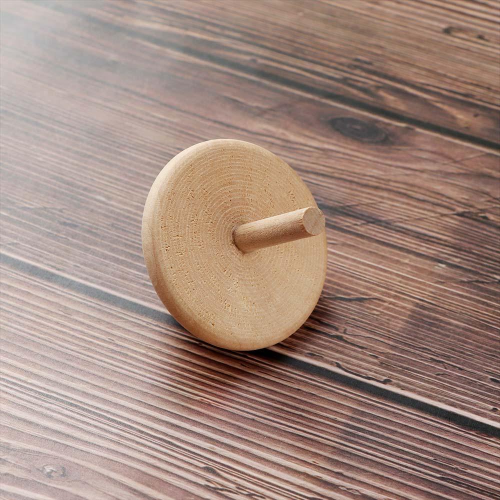 Exquisite Wooden Gift Children Kid Classic Toy Rotate Educational Toy Spinning Top