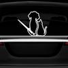 Dog Wiper Sticker for Cars, Waterproof Vinyl Cute Dog Waving Tail Rear Window Windshield Sticker Decal, Funny Lovely Animal Rear Wiper Decoration