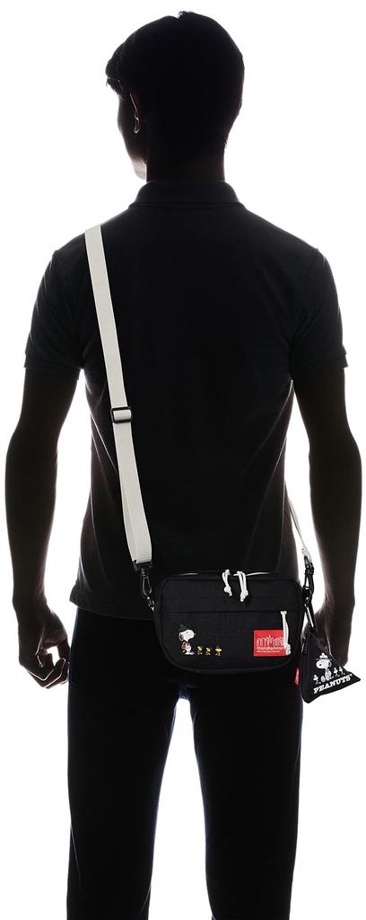 Authentic Shoulder Bag The Mulberry Shoulder Bag PEANUTS FW2022 Black XS [Manhattan Portage] [Official]