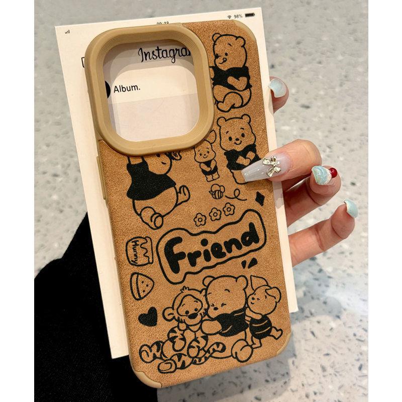 Hat Puppy Flip for Apple 16promax Mobile Phone Case 12 New Iphone13 Large Hole Anti-drop 11