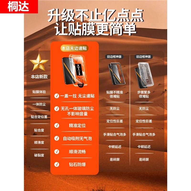 [No black edge] Applicable to real Neo1SE tempered film Realme mobile phone film full screen anti-privacy neo1 dust-free compartment