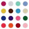 10-200pcs Mixed Acrylic Plastic Smooth Round Ball Spacer Beads 6 8 10 12MM Pick Size For Jewelry Making Accessories