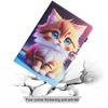 For Samsung Galaxy Tab A 10.1,Tab S6 Lite,Tab A7 Lite,Tab A7 10.4,Tab A 10.5,Tab S5e..Cute Animal and Landscape Pattern Design PU Leather Tablets Case