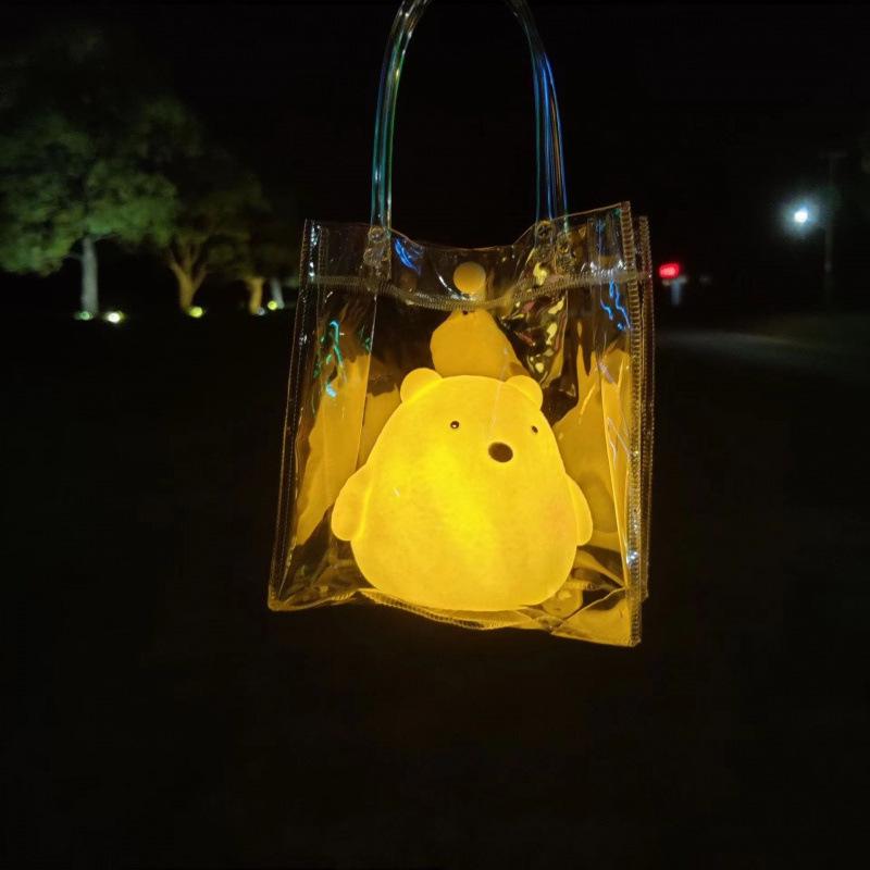 Creative Cute Pet Night Light - Animal League LED Vinyl Ornament