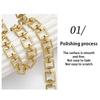 EverToner Metal Chain Shoulder Strap Single Shoulder Crossbody Bags Replacement Strap DIY Accessories Parts