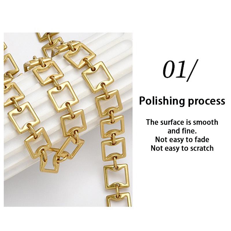 EverToner Metal Chain Shoulder Strap Single Shoulder Crossbody Bags Replacement Strap DIY Accessories Parts