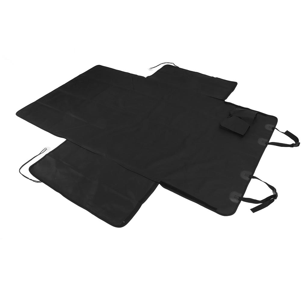 Pet Car Cover 600D Oxford Cloth Waterproof Scratchproof Prevent Slip Dog Vehicle Mat for Trucks SUVs