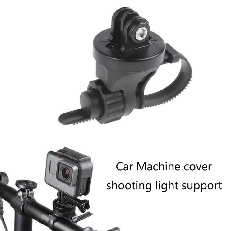 Bicycles Camera Stand Round/Flat Handlebars Camera Mount Holder Stand 360 Degree Rotatable Bicycles Action Camera Holder