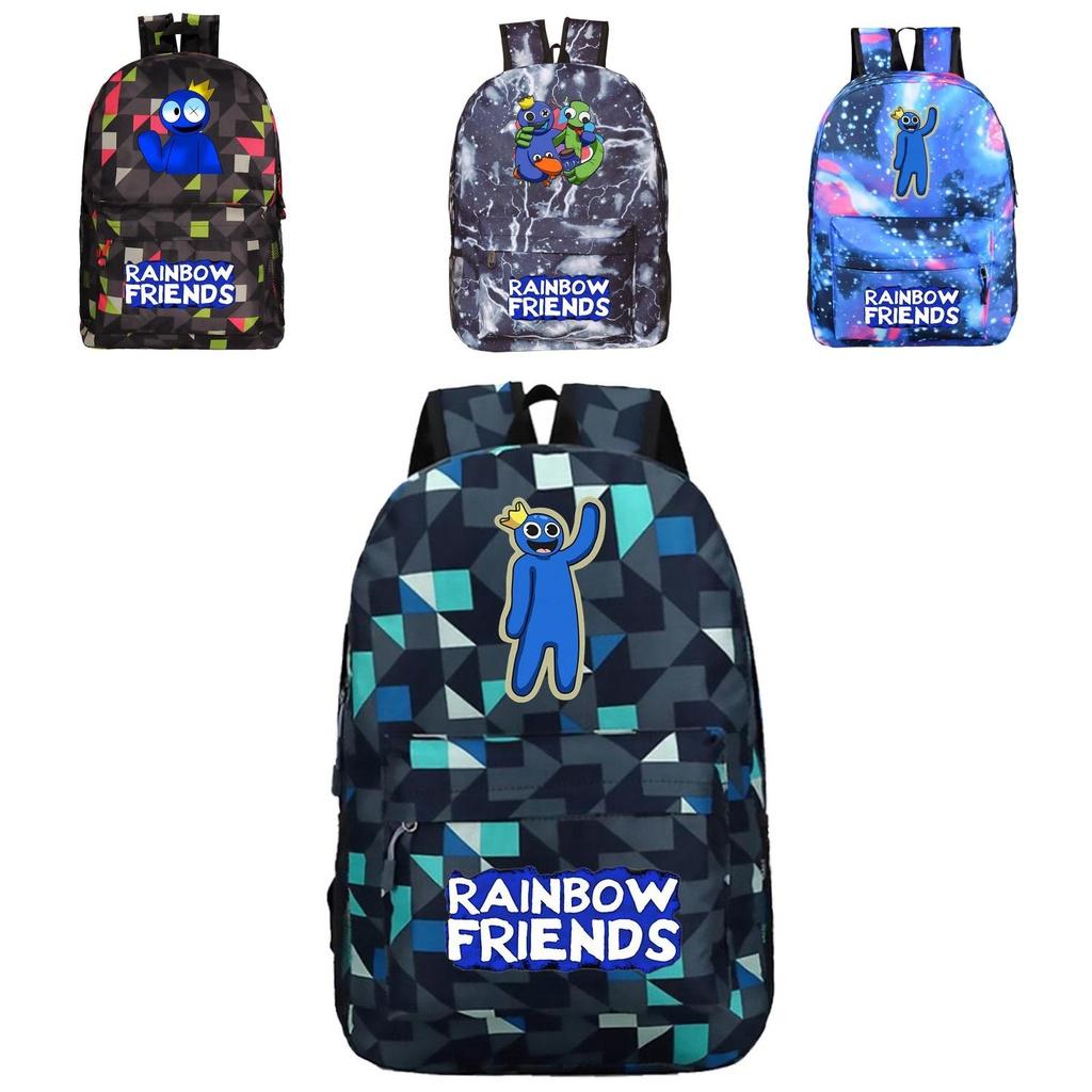 Roblox Rainbow Friends Large Capacity Student Backpack Bag Book