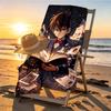 Detective Conan Print Beach Towel Design, Soft, Lightweight. for Home Bathroom, Spa, Pool, Yoga, Surfing, Camping, Gift for Family, Friend