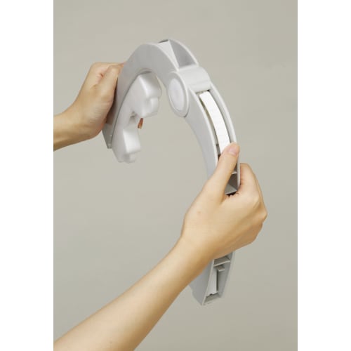 Twinmall Benutzerfreundliche Wäschetrocknungs-Futon-Zangen, Grau, 2 Klemmen, BEILU BE-09G