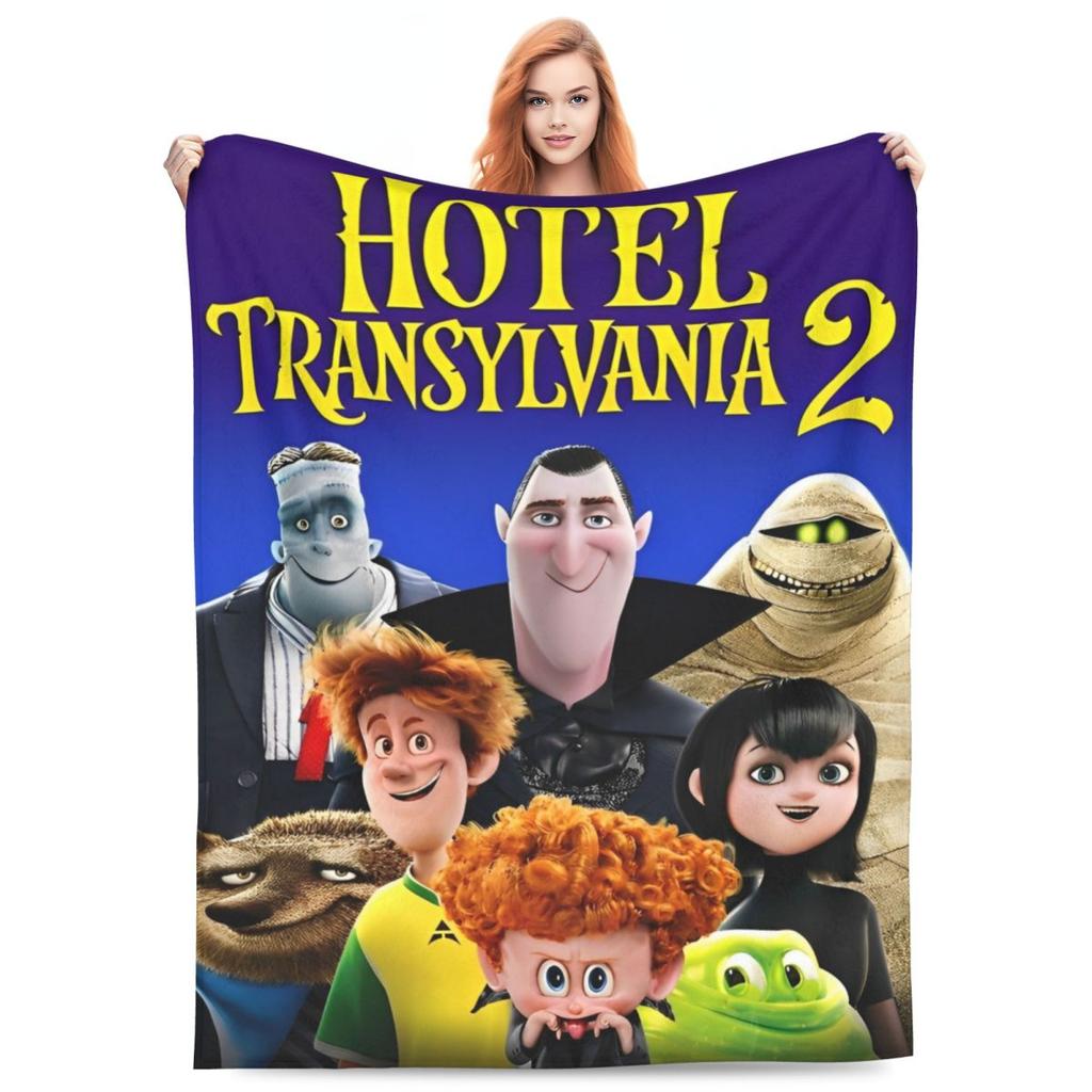 Hotel Transylvania Coperta Qualità Super Morbida Plaid Coperta in Flanella Picnic Viaggio Invernale Decorativa Arredo Casa Copriletto