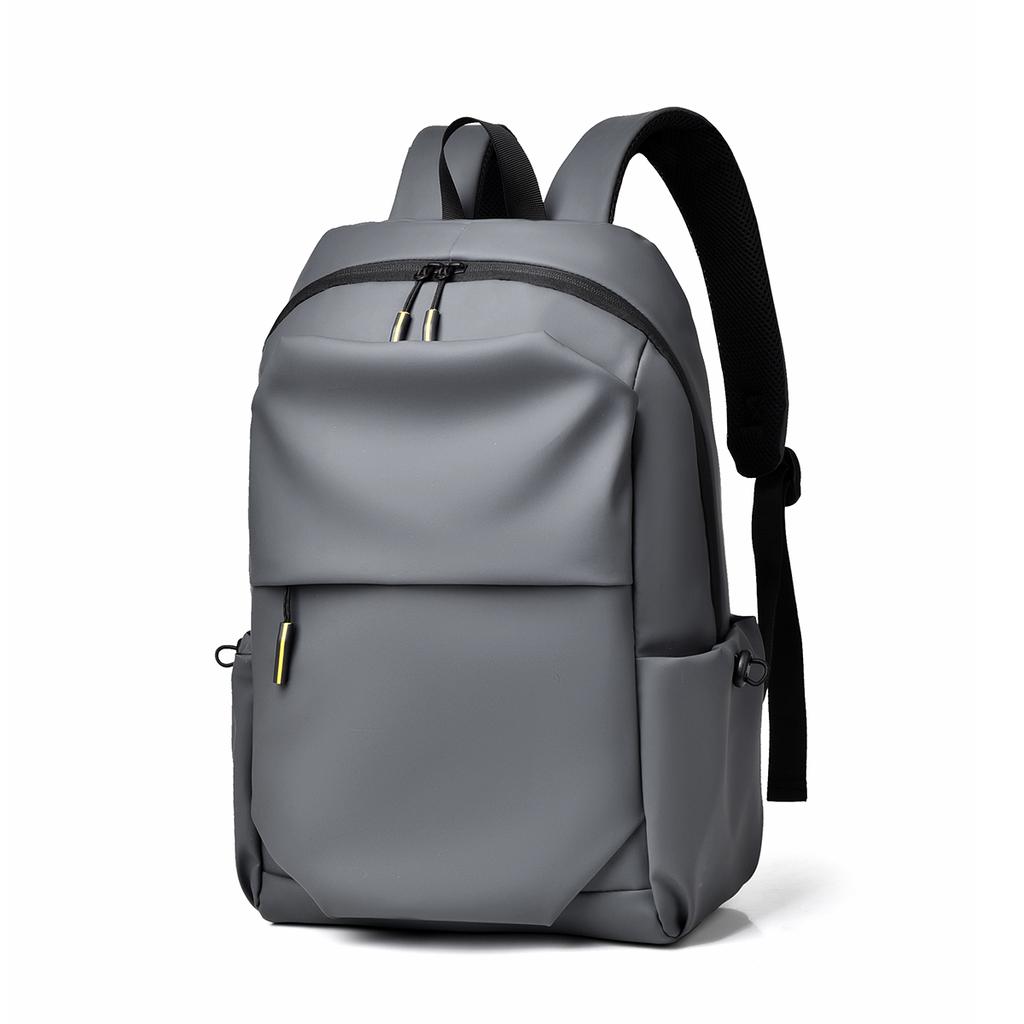 15.6-inch Men's Business Backpack Neutral Minimalist Style Large Capacity Fashion Leisure Backpack Oxford Student Backpack