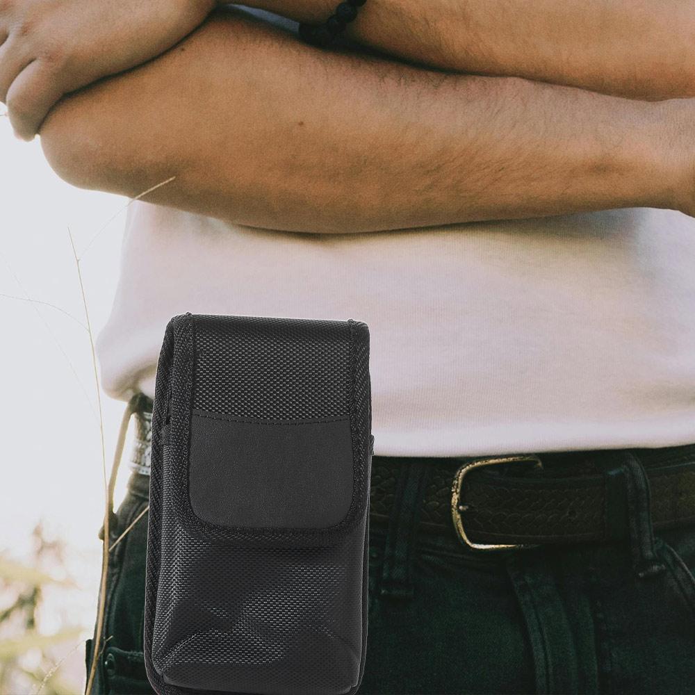 Waist Pack Man Mobile Phone Bag Double Pockets Phone Waist Bag Mobile Phone Pouch  Outdoor Sports