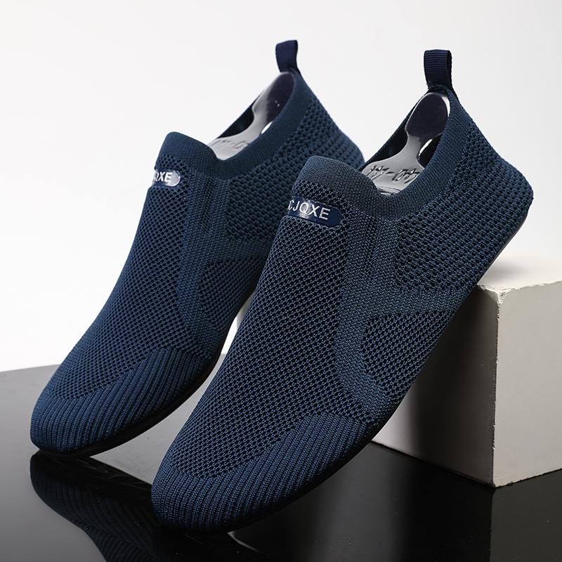 YRZL Men's Mesh Loafers Driving Moccasins High Quality Flats Walking Shoes Breathable Non Slip Brown Casual Loafers Male Shoes