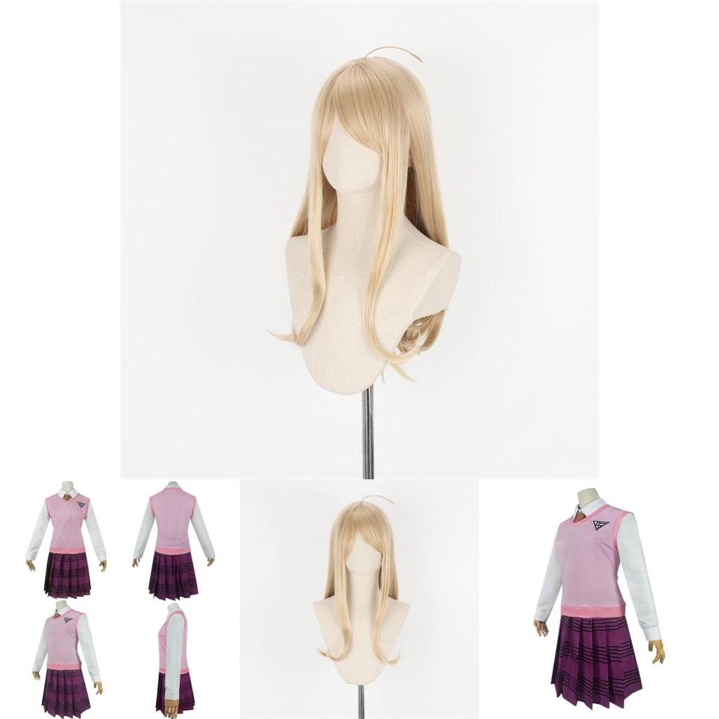 Danganronpa V3 Akamatsu Kaede Cosplay Costume Full Set Exquisite Uniform Design