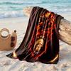 Galatasaray FC Druck Mikrofaser Strandtuch Schnelltrocknend Saugfähig Großes Handtuch für Strand Schwimmen Reisen