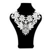 Refreshing Flower Embroidery Lace Collar Sewing Handcrafts DIY Applique Decor