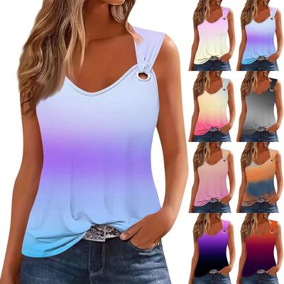 Womens Tank Top Dressy Casual Shirts Summer Loose Fit Camisole Cute Trendy Clothes Sleeveless Blouses