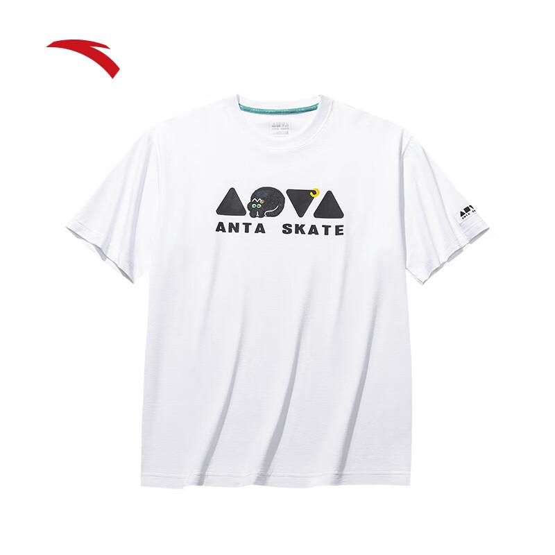 Anta Unisex Quick-Dry Breathable Printed T-Shirt M