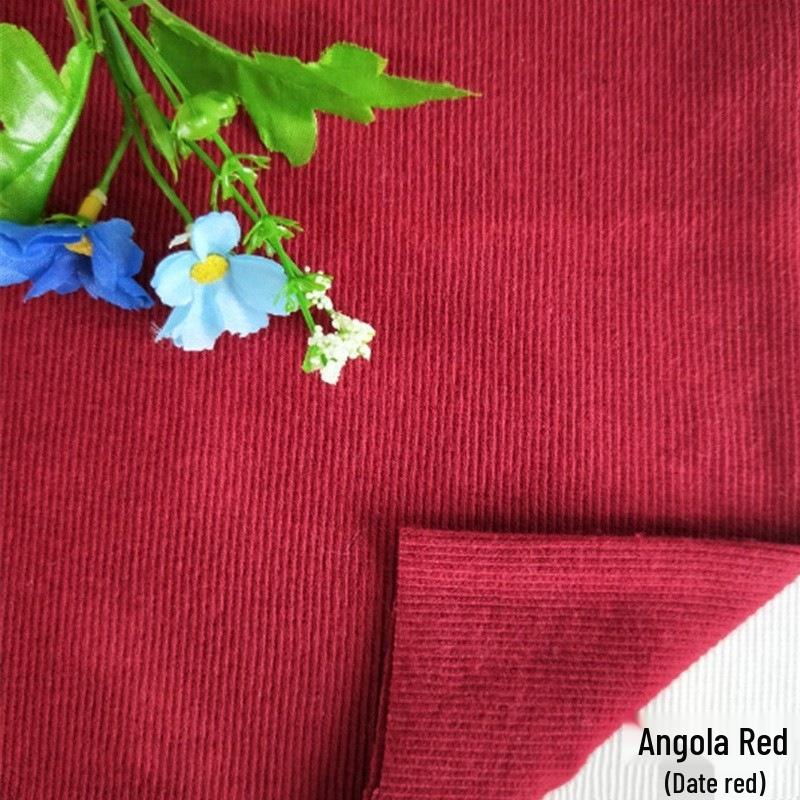 All-Cotton Knitted 2x2 Rib Fabric for Sweatshirt Neckline, Cuffs, and Hem