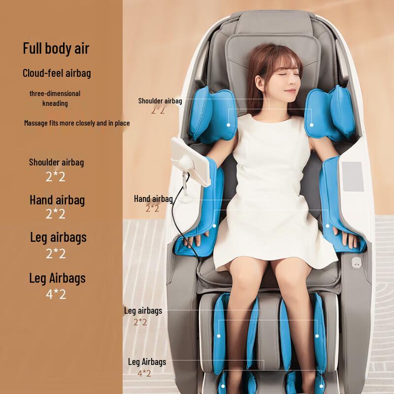 REBOR E8PRO Full Body Luxury Zero Gravity Massage Chair CN Plug (adapter Included)