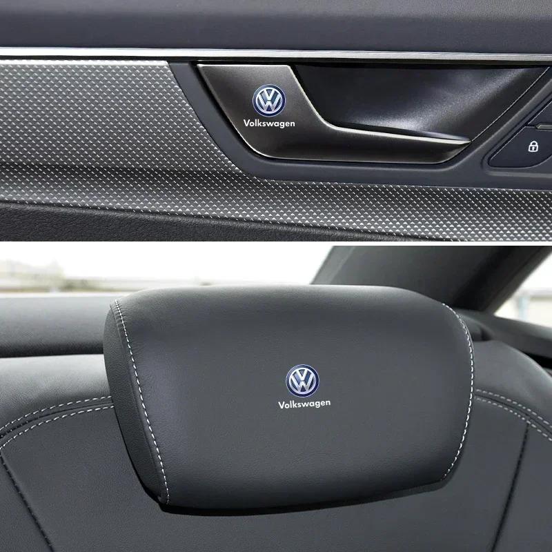 B5 VW For Volkswagen Car Random Post Sticker Steering Wheel Decal Interior Decoration For Volkswagen Golf 4 Mk5 Passat VW Sharan