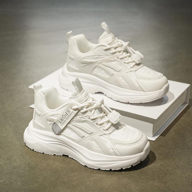 Scarpe Sportive da Bambina in Rete Traspirante a Marchio Domestico Co-branded - Collezione Primavera/Estate 2025