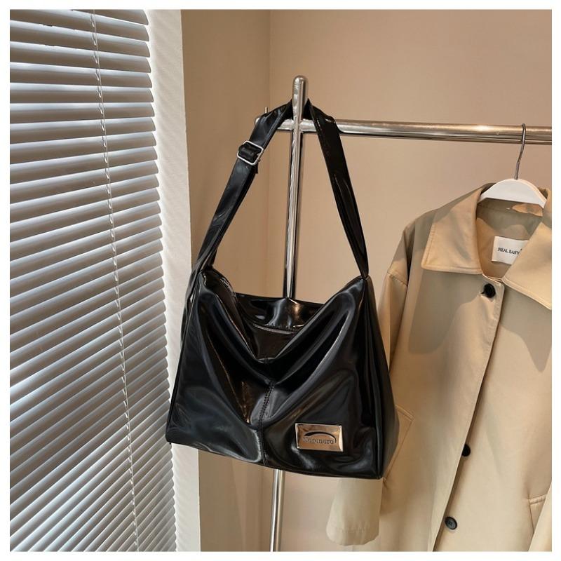 Simple casual large-capacity tote bag spring new college students commuting versatile shoulder bag