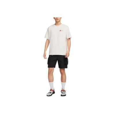 ACG Dri-Fit SS25 Moda Versátil Esportivo Casual Camiseta Manga Curta Masculina Tops Off-White HJ0801-030