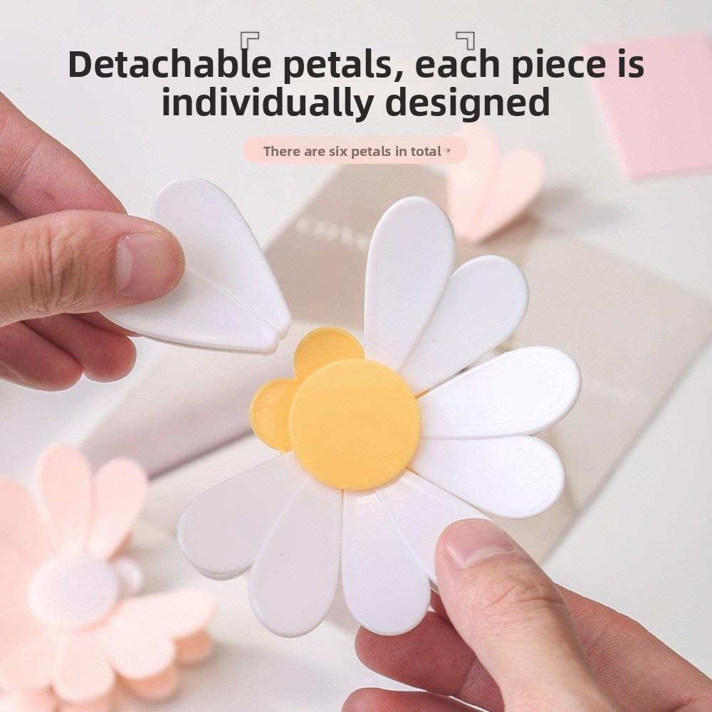 2 In 1 Magnetic Fridge Magnets Flower Type Multifunctional Sealing Clips for Food Storage Food Sealing Clips Kitchen Accessories