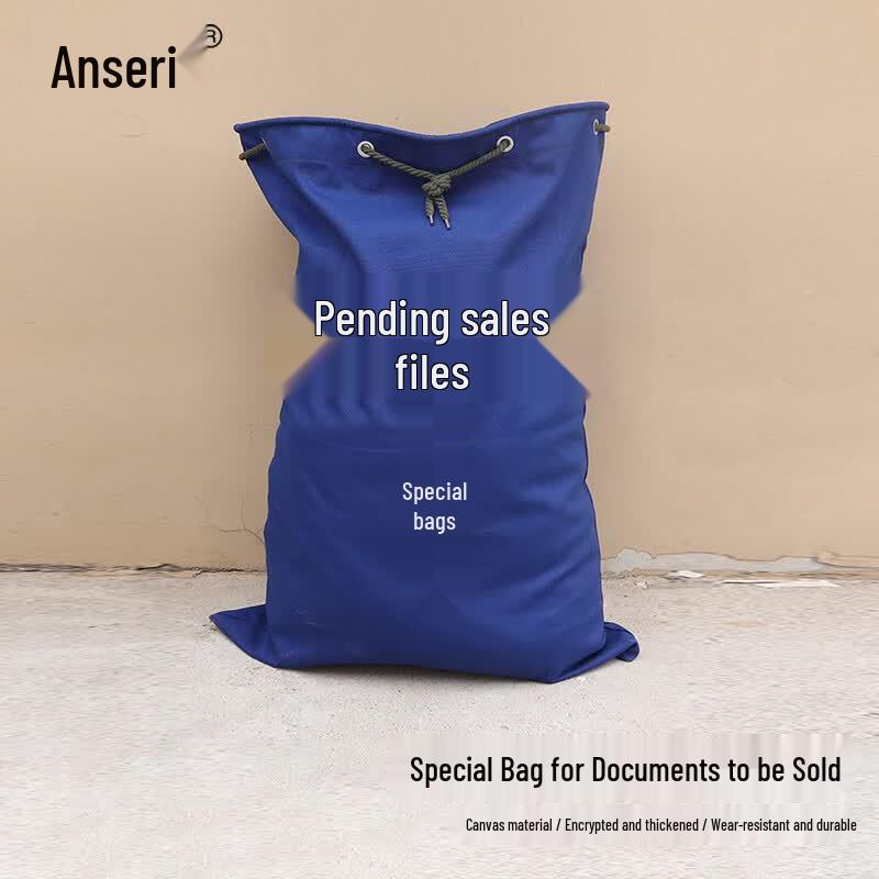 Ansell Canvas File Storage & Transfer Bag, 70x100cm