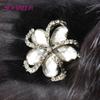SOMALER Women Winter Mink Fur Hats Nitted Real Fox Fur Caps Female Russian Warm Beanies Good Quality Women's Fur Cap