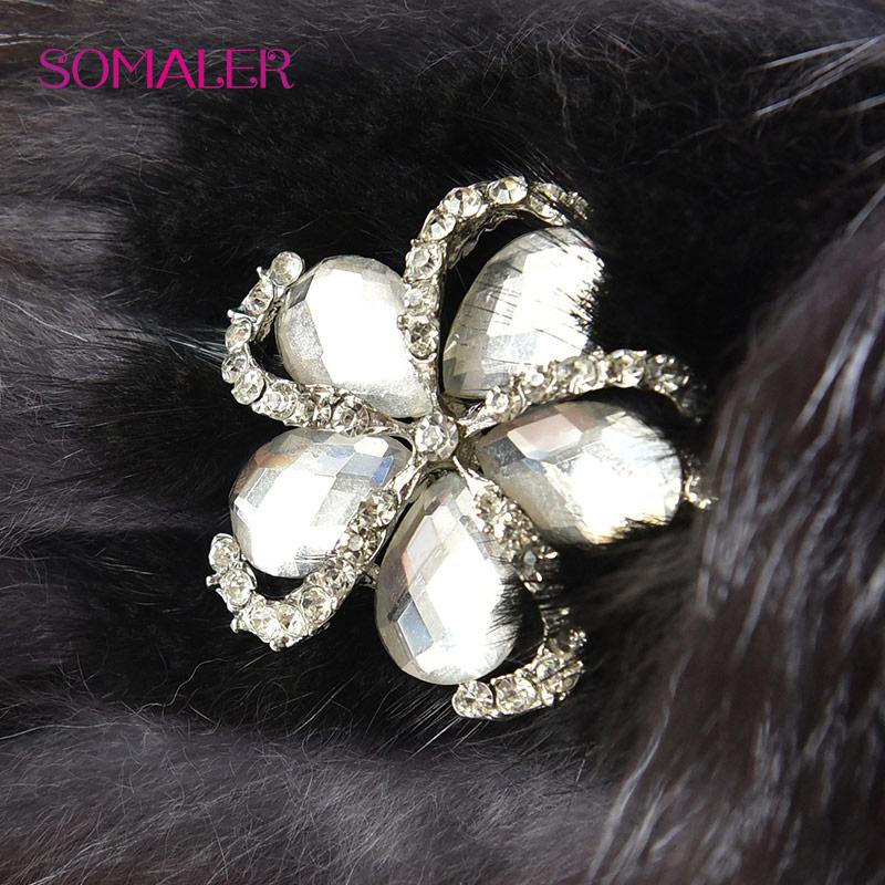 SOMALER Women Winter Mink Fur Hats Nitted Real Fox Fur Caps Female Russian Warm Beanies Good Quality Women's Fur Cap