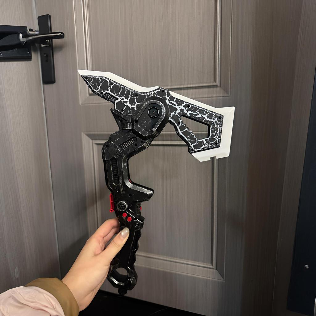Children's Colorful Luminous Sword & Axe Transforming Toy